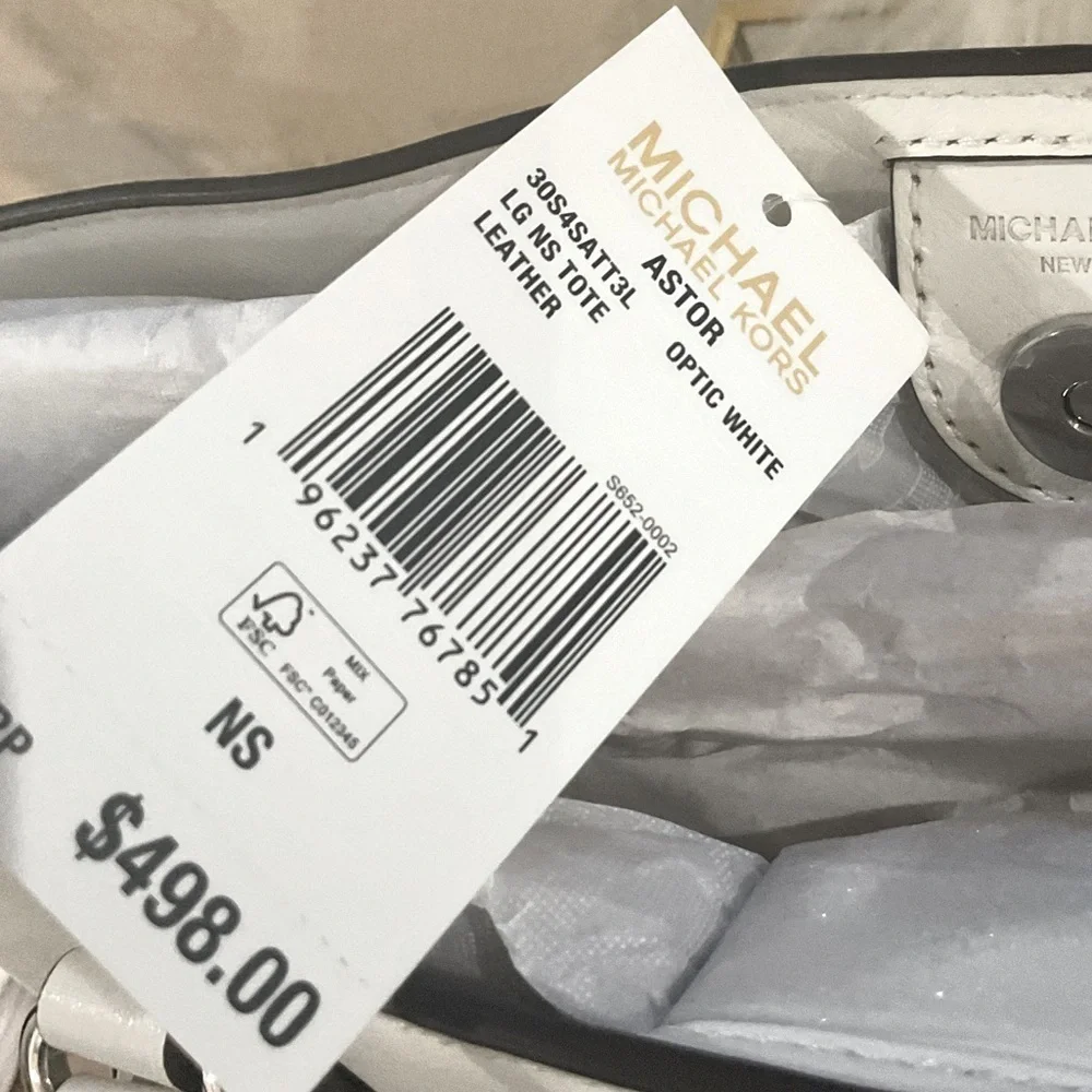 MICHAEL KORS Large Studded Shoulder Bag, NWT - Picture 4 of 5